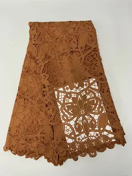 Embroidery Design African Cord Lace Fabrics High Quality Nigeria Wedding Dress Lace Water Soluble Guipure Lace Fabric 
Embroidery Design African Cord Lace Fabrics High Quality Nigeria Wedding Dress Lace Water Soluble Guipure Lace Fabric