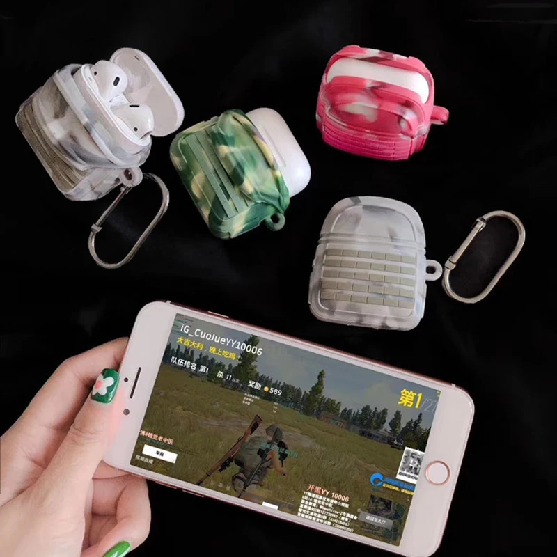 3pcs/set Pubg Airpods Earphone Protective Case Cosplay Props Airpods 1 2 Bluetooth Level Three Package Headset Cover
3pcs/set Pubg Airpods Earphone Protective Case Cosplay Props Airpods 1 2 Bluetooth Level Three Package Headset Cover