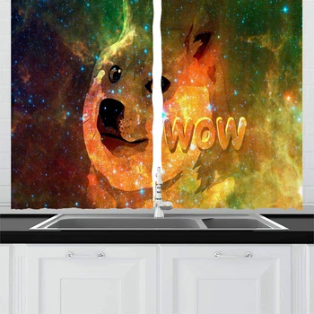 Animal Kitchen Curtains Galaxy Dog Cats Curtains Blackout Curtains Room Orange Blue Background Curtain Cute Bathroom Curtains
Animal Kitchen Curtains Galaxy Dog Cats Curtains Blackout Curtains Room Orange Blue Background Curtain Cute Bathroom Curtains