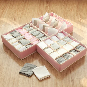 Dormitory Closet Organizer for Socks Home Separated Underwear Storage Box Bra Organizer Foldable Washable Storage Organizer
Dormitory Closet Organizer for Socks Home Separated Underwear Storage Box Bra Organizer Foldable Washable Storage Organizer
