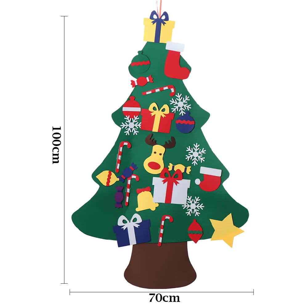 christmas tree new year gifts kids toys artificial tree wall