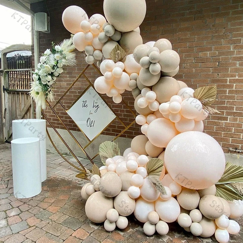 142pcs Blush Nude Balloons Garland Wedding Decoration Doubled Apricot Cream Peach Balloon Arch Kit Valentines Day Birthday Decor
142pcs Blush Nude Balloons Garland Wedding Decoration Doubled Apricot Cream Peach Balloon Arch Kit Valentines Day Birthday Decor