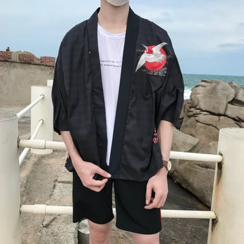 Spring Autumn Men's Korean Version of Loose Personality Printing Fashion Trends BF Wind Half Sleeve Shirt Cotton Clothes
Spring Autumn Men's Korean Version of Loose Personality Printing Fashion Trends BF Wind Half Sleeve Shirt Cotton Clothes