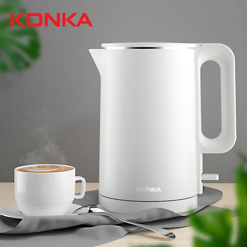 KONKA electric kettle 1.7L Large capacity 1500W smart water kettle Precise temperature control
KONKA electric kettle 1.7L Large capacity 1500W smart water kettle Precise temperature control