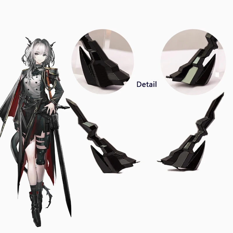 Arknights Talulah Arutorias Game Cosplay Horns Head Clip Headwear Hairwear Props Costumes Accessories For Halloween Chirstmas
Arknights Talulah Arutorias Game Cosplay Horns Head Clip Headwear Hairwear Props Costumes Accessories For Halloween Chirstmas