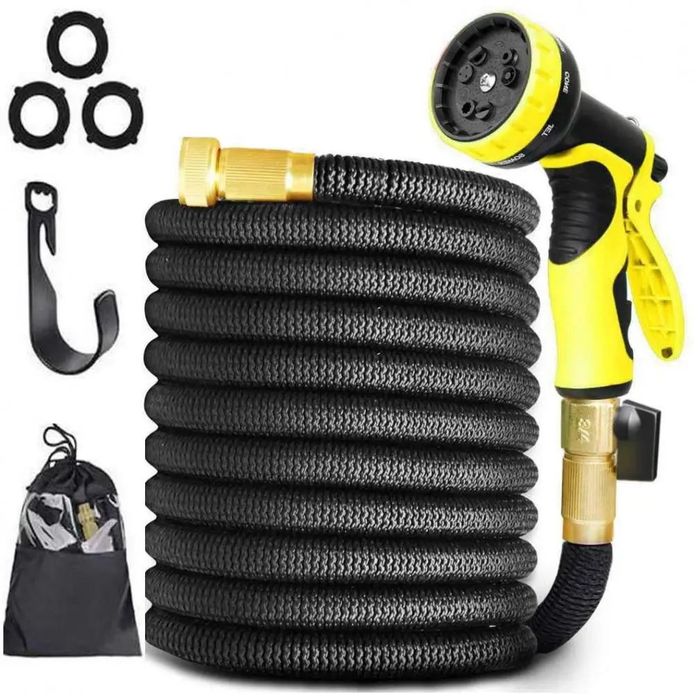25FT-150FT Plastic Hoses Pipe With Spray Gun Garden Hose Expandable Magic Flexible Water Hose EU Hose To Watering Car Wash Spray
25FT-150FT Plastic Hoses Pipe With Spray Gun Garden Hose Expandable Magic Flexible Water Hose EU Hose To Watering Car Wash Spray