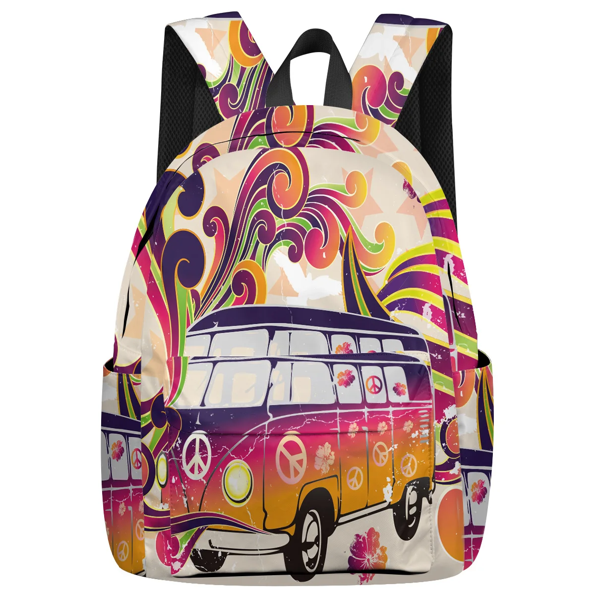 WHEREISART Color Bus Backpacks Elementary School Students Multipurpose Daypacks Laptop Backpack Casual Daypacks Laptop Book Bag
WHEREISART Color Bus Backpacks Elementary School Students Multipurpose Daypacks Laptop Backpack Casual Daypacks Laptop Book Bag
