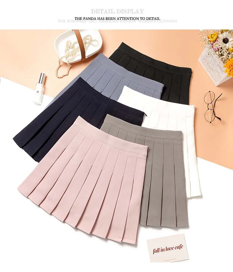 Fashion 2021 Autumn Korean Skirt Shorts Women High Waist Sexy Mini