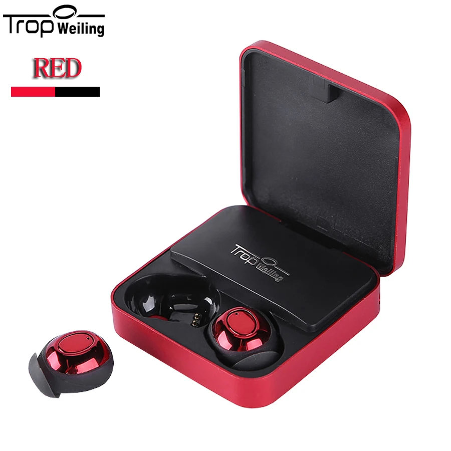 Tropweiling 3D Stereo Bluetooth Earphones Automatic Pairing Sport Headset for xiaomi/Huawei Mini Box TWS Wireless Earbuds In Ear
Tropweiling 3D Stereo Bluetooth Earphones Automatic Pairing Sport Headset for xiaomi/Huawei Mini Box TWS Wireless Earbuds In Ear