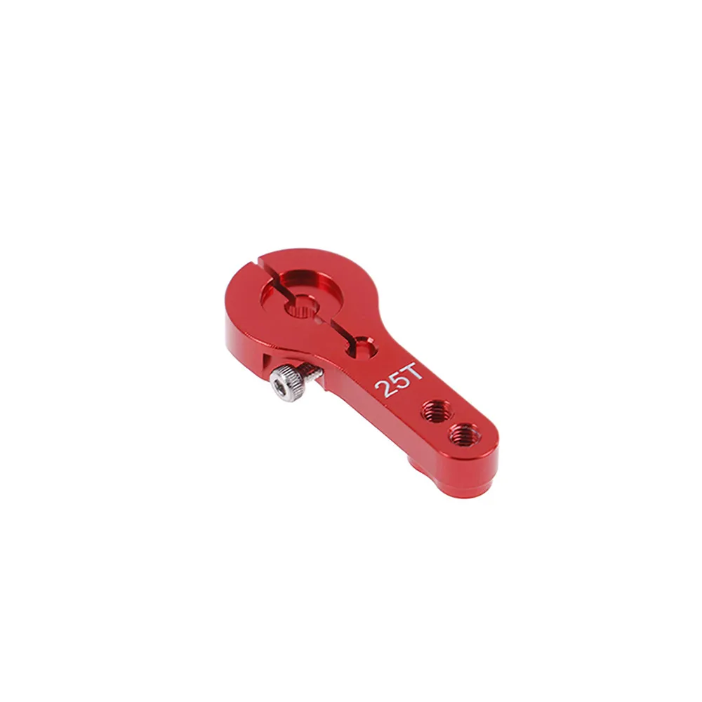 Aluminum Alloy Steering Gear Arm 25T Servo Horn Rocker Arm Double Hole with Lock RC Car Accessories
Aluminum Alloy Steering Gear Arm 25T Servo Horn Rocker Arm Double Hole with Lock RC Car Accessories