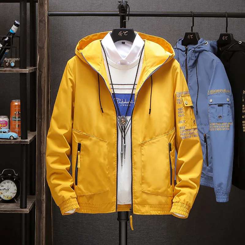 Tooling Jacket Men's 2019 Autumn New Style Popular Brand Hooded Tops Korean-style Fashion Casual Coat Men's
Tooling Jacket Men's 2019 Autumn New Style Popular Brand Hooded Tops Korean-style Fashion Casual Coat Men's