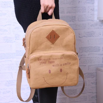 Fashion New Brand Design Water Washable Kraft Paper Backpack Women School Bag Casual Female Knapsack Casual Women Cute Backpack
Fashion New Brand Design Water Washable Kraft Paper Backpack Women School Bag Casual Female Knapsack Casual Women Cute Backpack
