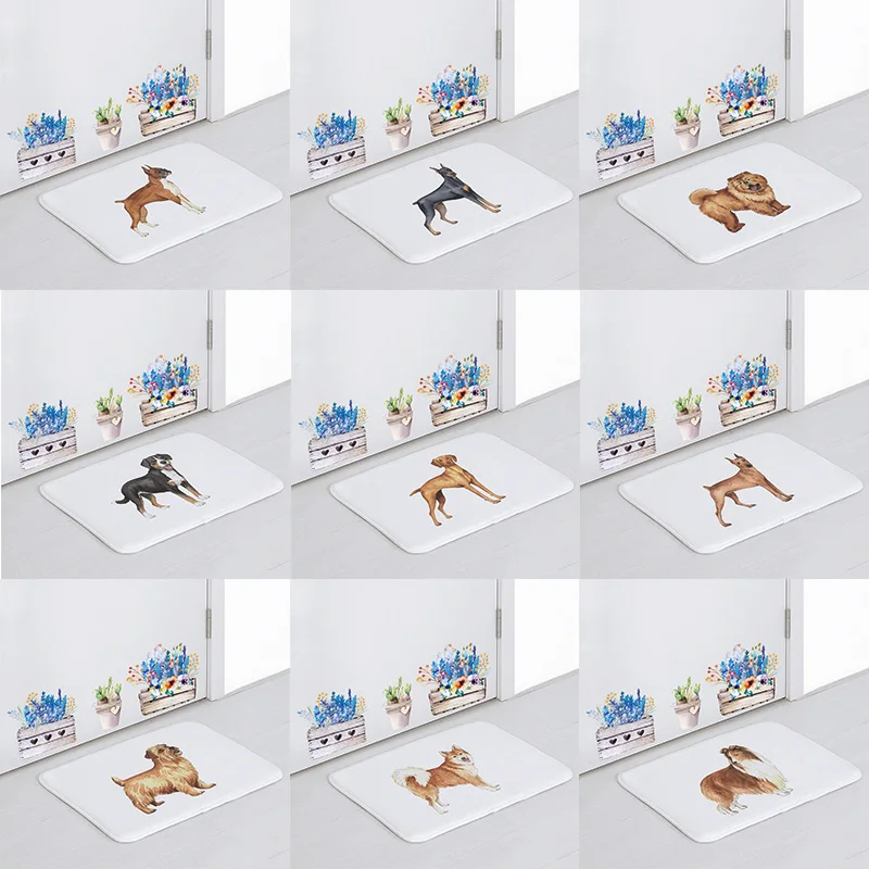 Pleasant Pet Dog Frool Mat Pug Akita Keeshond Vizsla Chow Shiba Inu St. Bernard Boxer Coral Fleece Soft Rug Decor Home Door Rug
Pleasant Pet Dog Frool Mat Pug Akita Keeshond Vizsla Chow Shiba Inu St. Bernard Boxer Coral Fleece Soft Rug Decor Home Door Rug