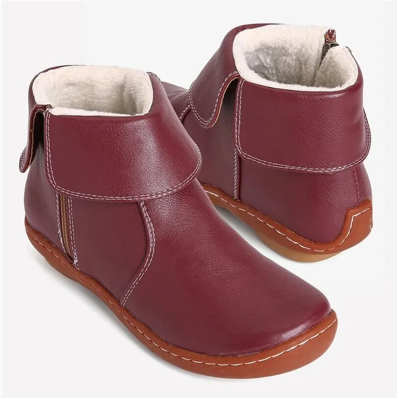 2020 Winter Women Slip Resistant Comfy Keep Warm Casual Ankle Short Boots Zipper Soft Comfy PU Leather Boots Women Botas Mujer
2020 Winter Women Slip Resistant Comfy Keep Warm Casual Ankle Short Boots Zipper Soft Comfy PU Leather Boots Women Botas Mujer
