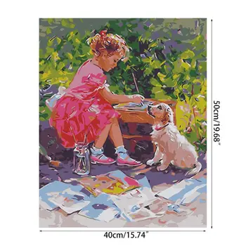 Paint By Numbers For Adults and Kids DIY Oil Painting Gift Kits Pre-Printed Canvas Art Home Decoration -Temptation
Paint By Numbers For Adults and Kids DIY Oil Painting Gift Kits Pre-Printed Canvas Art Home Decoration -Temptation
