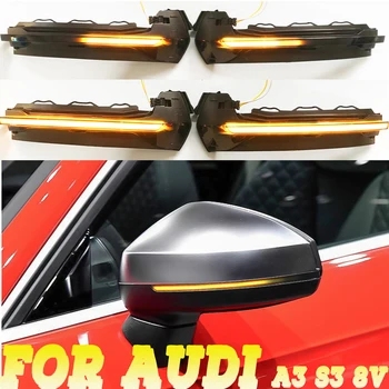 LED Dynamic Turn Signal Blinker Sequential Side Mirror Indicator Light for Audi A3 S3 8V 2013 2014 2015 2016 2017
LED Dynamic Turn Signal Blinker Sequential Side Mirror Indicator Light for Audi A3 S3 8V 2013 2014 2015 2016 2017