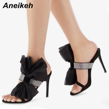 Aneikeh Gladiator Women Shoes bowknot Rhinestone Peep Toe Thin Heels High Heels Sandals Summer Party Wedding Dress Shoes Sandals
Aneikeh Gladiator Women Shoes bowknot Rhinestone Peep Toe Thin Heels High Heels Sandals Summer Party Wedding Dress Shoes Sandals