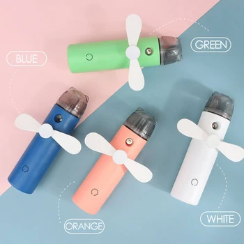 New Mini Spray Fan Humififying Atomizing USB Charging Silent Summer Cooling Small Size Portable Handheld Soft Blades Drop Ship
New Mini Spray Fan Humififying Atomizing USB Charging Silent Summer Cooling Small Size Portable Handheld Soft Blades Drop Ship
