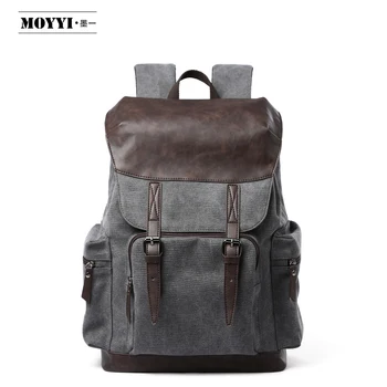 Vintage Leather Backpack Man Fashion Casual Flap Rucksack Schoolbag Student Leisure Travel 15.6 inch Laptop Backpack for Man 
Vintage Leather Backpack Man Fashion Casual Flap Rucksack Schoolbag Student Leisure Travel 15.6 inch Laptop Backpack for Man