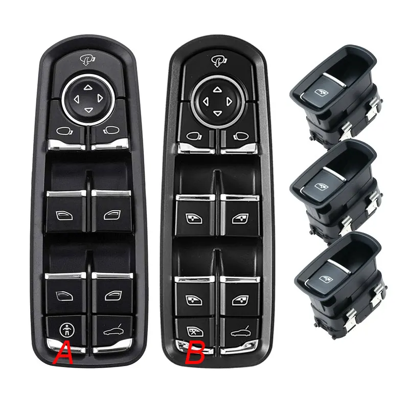 OEM 7PP959855C 7PP959858RDML 7PP959858MDML Electric Power Master Window Switch For Porsche Panamera Cayenne Macan 2011-2017
OEM 7PP959855C 7PP959858RDML 7PP959858MDML Electric Power Master Window Switch For Porsche Panamera Cayenne Macan 2011-2017