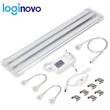 3PCS 30CM LED Bar Light with 24V Adapter and iTouch Dimmer Switch, LED Cabinet Light Kit Great For Vanity Closet, Kitchen
3PCS 30CM LED Bar Light with 24V Adapter and iTouch Dimmer Switch, LED Cabinet Light Kit Great For Vanity Closet, Kitchen