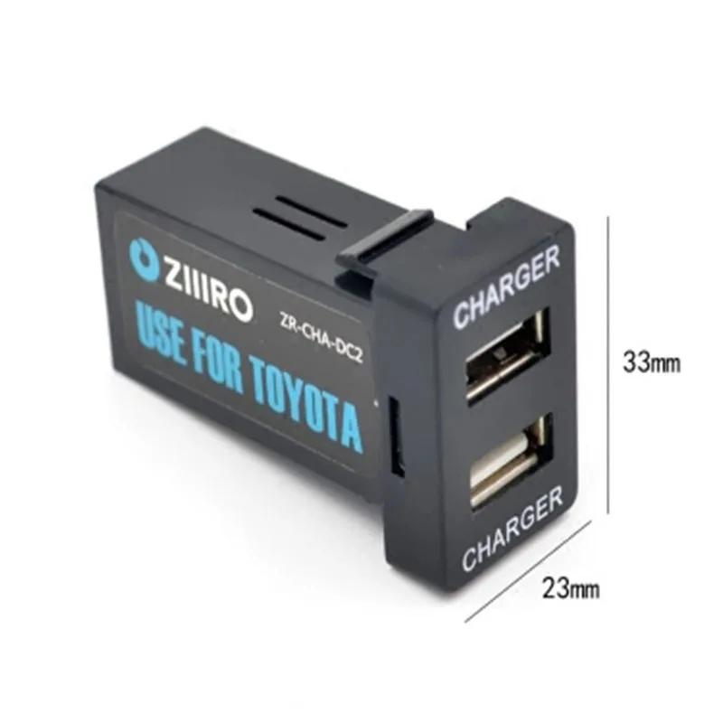 Car Interface Dual USB Charger Connector Adapter Socket for smart phone charging for TOYOTA Corolla Auris Levin Camry Reiz RAV4
Car Interface Dual USB Charger Connector Adapter Socket for smart phone charging for TOYOTA Corolla Auris Levin Camry Reiz RAV4