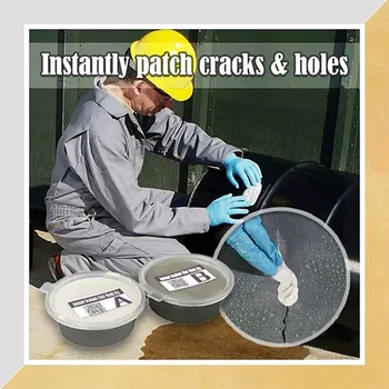 2PC Repair glue Waterproof Ceramic Strong Repair Glue Filled with Plastic Steel Mixed Mud fast-drying sealing Waterproof
2PC Repair glue Waterproof Ceramic Strong Repair Glue Filled with Plastic Steel Mixed Mud fast-drying sealing Waterproof