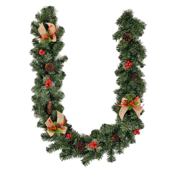 Xmas Supplies 1.8M Christmas Decoration Bar Tops Ribbon Garland Christmas Tree Ornaments Green Tree Party Supplies
Xmas Supplies 1.8M Christmas Decoration Bar Tops Ribbon Garland Christmas Tree Ornaments Green Tree Party Supplies