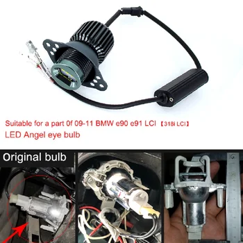 2 pcs 80W LED Angel Eyes Halo Marker Ring Light Bulb Canbus For BMW E90 E91 318i LCI 09-11 DRL Error Free car styling
2 pcs 80W LED Angel Eyes Halo Marker Ring Light Bulb Canbus For BMW E90 E91 318i LCI 09-11 DRL Error Free car styling