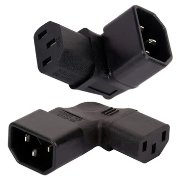3Pin IEC Connector Down UP 90 Angled IEC 320 C14 Male to C13 Female Power Adapter connector AC plug for lcd wall mount TV
3Pin IEC Connector Down UP 90 Angled IEC 320 C14 Male to C13 Female Power Adapter connector AC plug for lcd wall mount TV