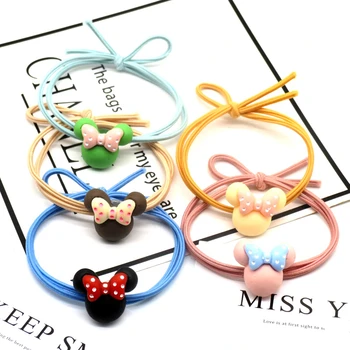 Mickey Minnie Hair Accessories Cartoon Jewelry Rubber Band Headwear Disney Lovely New Fashion Children's Gift Kids Headband Girl
Mickey Minnie Hair Accessories Cartoon Jewelry Rubber Band Headwear Disney Lovely New Fashion Children's Gift Kids Headband Girl