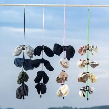 Plastic Foldable Socks Organizer Storage Line Bra Underwear Clothesline Dry Washing Line Closet Box Easy For Drying Socks 
Plastic Foldable Socks Organizer Storage Line Bra Underwear Clothesline Dry Washing Line Closet Box Easy For Drying Socks