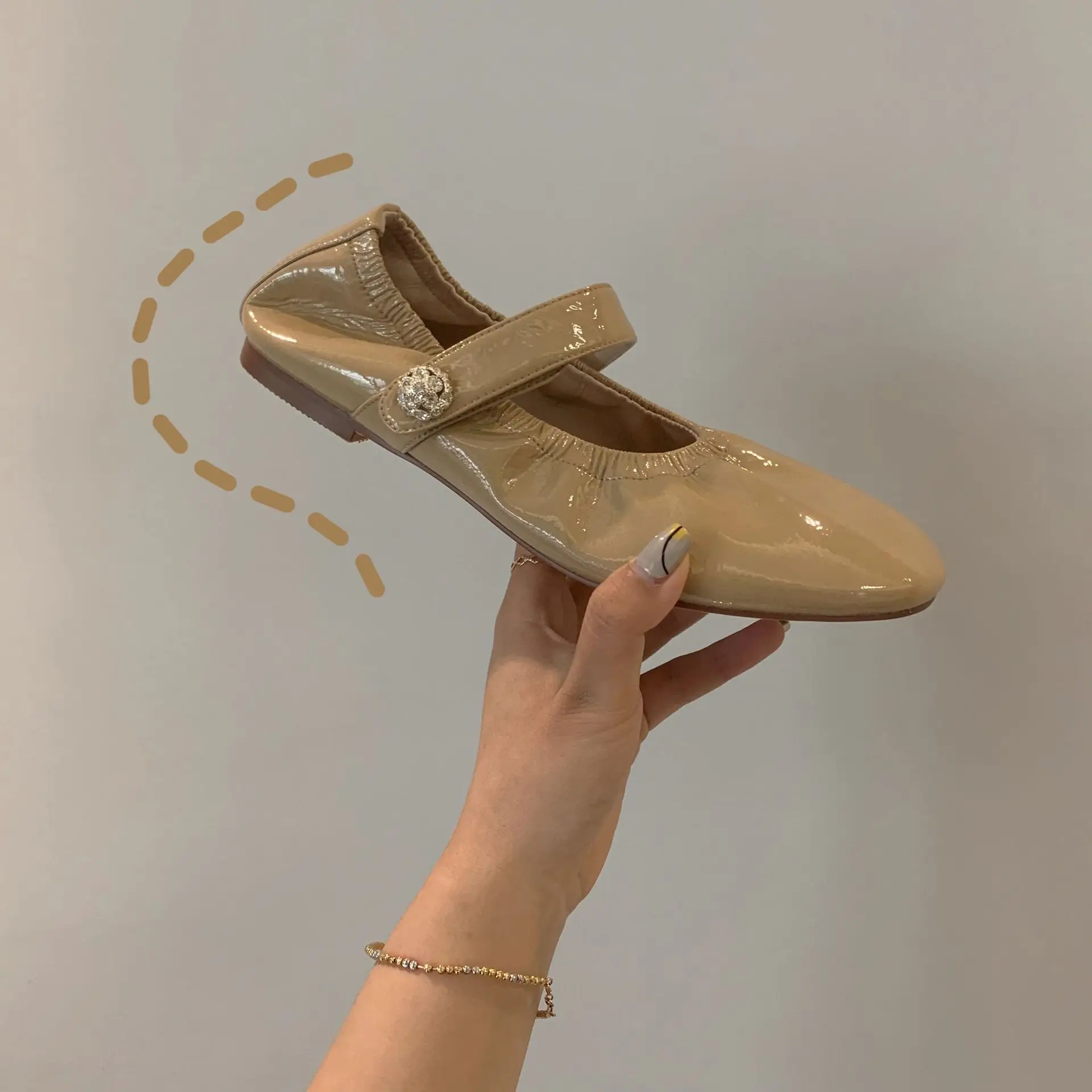 Inside And Pure Leather Ultra-Soft Flat Cone Shoes 2020 Spring New Style Leather Shoes round-Toe Ballet Dancing WOMEN'S Shoes
Inside And Pure Leather Ultra-Soft Flat Cone Shoes 2020 Spring New Style Leather Shoes round-Toe Ballet Dancing WOMEN'S Shoes