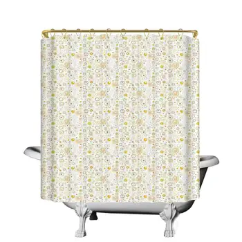 Abstract Practical Shower Curtain,Harmonious Geometric Squares and Dots with Soft Color Palette Vintage Inspired for Kids
Abstract Practical Shower Curtain,Harmonious Geometric Squares and Dots with Soft Color Palette Vintage Inspired for Kids