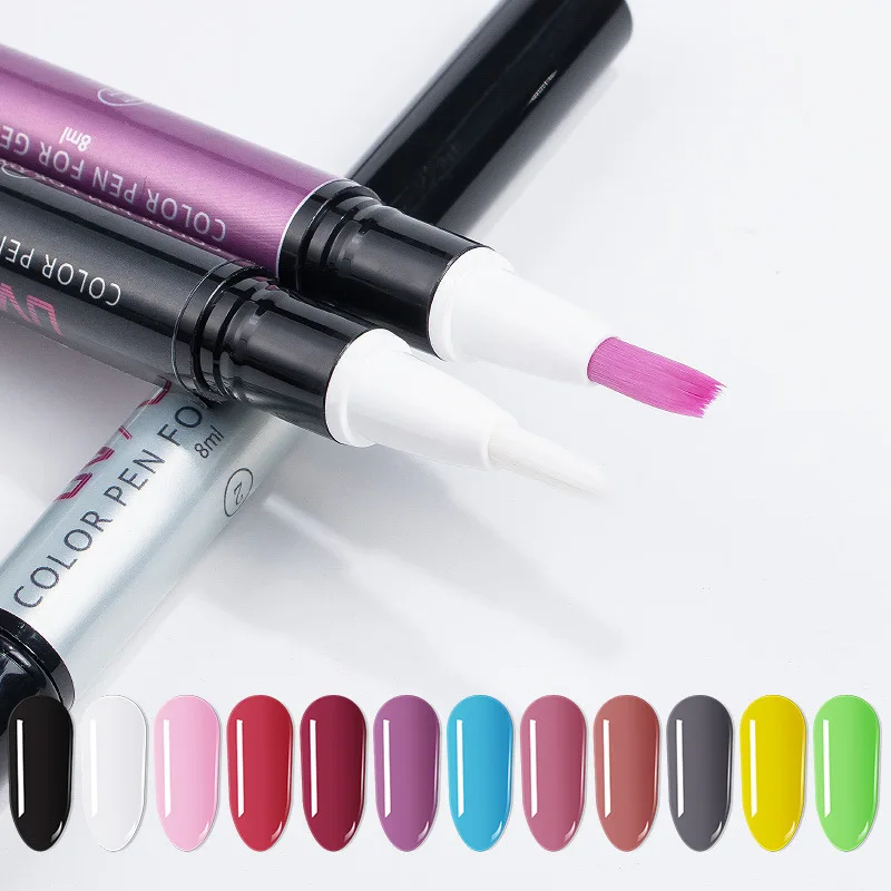 12 Color Beauty A One Step Armor Oil Gel Pen Easy To Operate Nail Polish Glue Lasting Free Primer Free Seal Layer Environmental
12 Color Beauty A One Step Armor Oil Gel Pen Easy To Operate Nail Polish Glue Lasting Free Primer Free Seal Layer Environmental