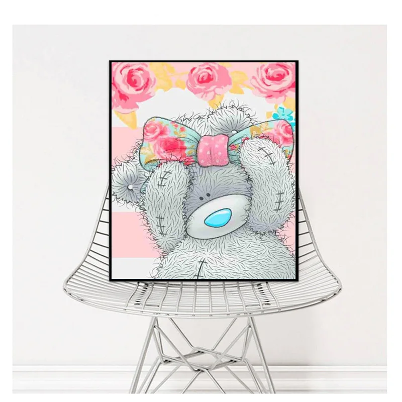 DIY Foreign Trade Diamond Painting Cute Teddy Bear Rhinestone Cross Stitch Decorative Painting AliExpress Amazon Hot Models
DIY Foreign Trade Diamond Painting Cute Teddy Bear Rhinestone Cross Stitch Decorative Painting AliExpress Amazon Hot Models