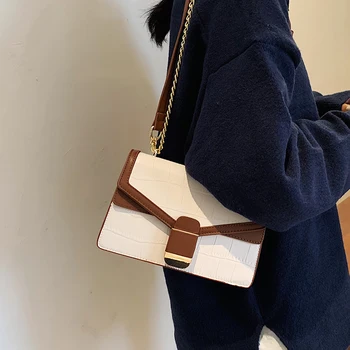Autumn Bag 2020 New Fashion Chain Crossbody Women's Shoulder Bag Stone Pattern Solid Color Pu Leather A644 
Autumn Bag 2020 New Fashion Chain Crossbody Women's Shoulder Bag Stone Pattern Solid Color Pu Leather A644