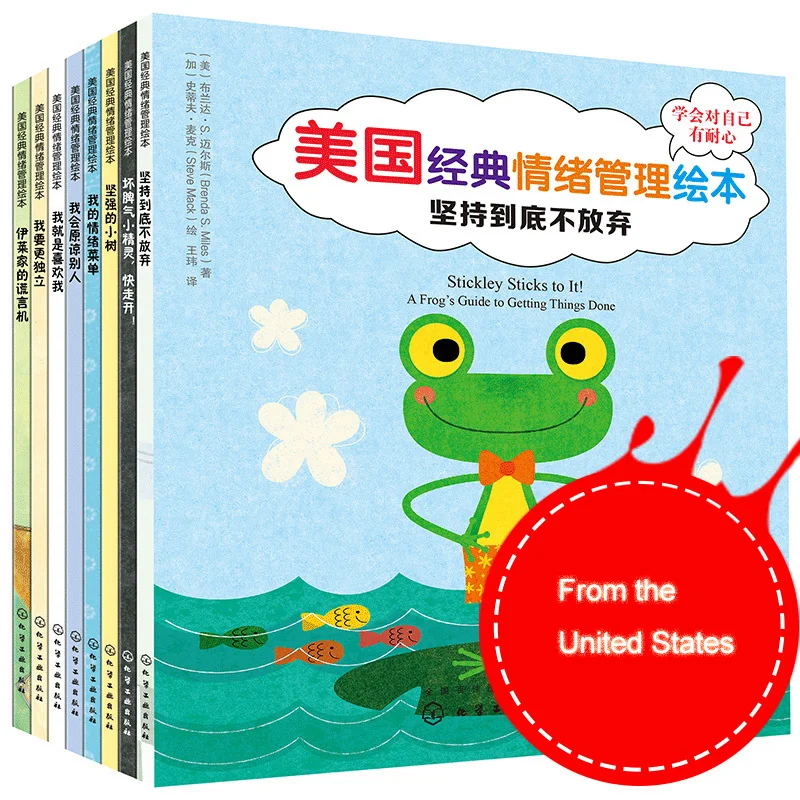 Nuevo 8 unids/set American Classic Emotion gestión educación libros ilustrados 3-6 años de cuentos para niños a la hora de dormi
Nuevo 8 unids/set American Classic Emotion gestión educación libros ilustrados 3-6 años de cuentos para niños a la hora de dormi