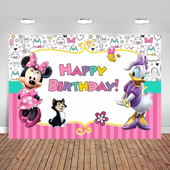 Happy Birthday Daisy Minnie Mouse Bow Bowtique Boutique Party Custom Photo Studio Backdrop Background Vinyl Photo Backdrop
Happy Birthday Daisy Minnie Mouse Bow Bowtique Boutique Party Custom Photo Studio Backdrop Background Vinyl Photo Backdrop