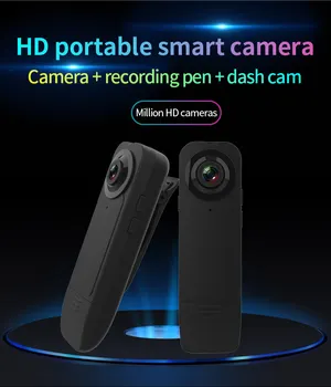 Wearable HD 1080P Min Camera Video Recorder with Night Vision Motion Detection Small Security Cam for Home Outside Camcorder
Wearable HD 1080P Min Camera Video Recorder with Night Vision Motion Detection Small Security Cam for Home Outside Camcorder