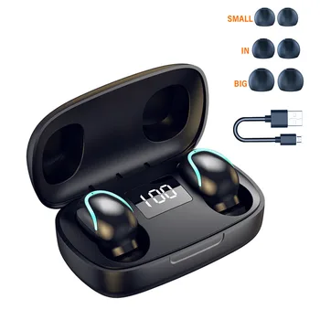 In Ear With Charging Base Ergonomic Wireless Earbuds Touch Control Sports Bluetooth 5.0 Deep Bass Waterproof LED Battery Display
In Ear With Charging Base Ergonomic Wireless Earbuds Touch Control Sports Bluetooth 5.0 Deep Bass Waterproof LED Battery Display