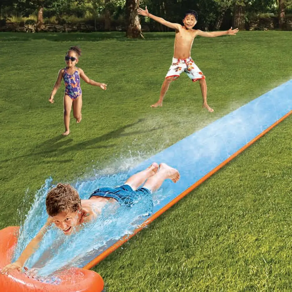 3.6m Surf Water Slide Fun Lawn Water Slides Pools For Kids Summer PVC Games Center Backyard Outdoor Children Adult Toys
3.6m Surf Water Slide Fun Lawn Water Slides Pools For Kids Summer PVC Games Center Backyard Outdoor Children Adult Toys