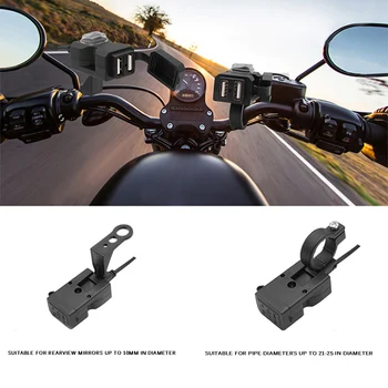 5V -3.1A Motorcycle Charger Outlet Power Socket Power Adapter Moto Car DC Dual USB Multiple Charger Switches For Car Truck Boat
5V -3.1A Motorcycle Charger Outlet Power Socket Power Adapter Moto Car DC Dual USB Multiple Charger Switches For Car Truck Boat