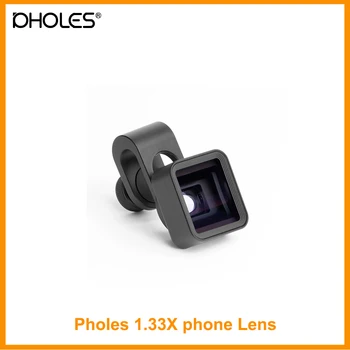 Pholes Universal Anamorphic Lens 1.33X Mobile phone deformation lens For Phone Wide Screen Video Widescreen Slr Movie
Pholes Universal Anamorphic Lens 1.33X Mobile phone deformation lens For Phone Wide Screen Video Widescreen Slr Movie