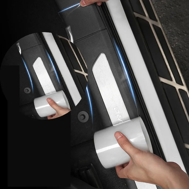 

Car Stickers Car Door Sill Protector Multifunction Nano Sticker Tape Auto Bumper Strip Car Door Protect Scratchproof Accessories