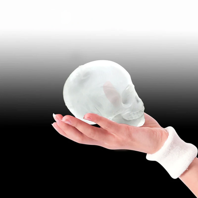 3D Big Skull Shape Ice Cream Silicone Mold with Lid Reusable Ice Cube Machine Maker Machine Pudding Chocolate Whiskey Ice Cube
3D Big Skull Shape Ice Cream Silicone Mold with Lid Reusable Ice Cube Machine Maker Machine Pudding Chocolate Whiskey Ice Cube