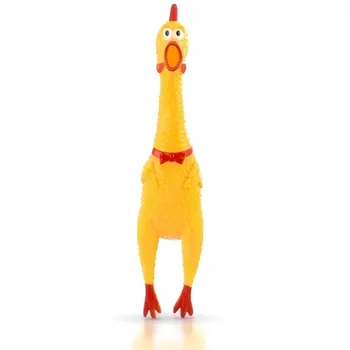 17CM Screaming Chicken Squeeze Sound Toy Pets Shrilling Decompression Tool Funny Gadgets
17CM Screaming Chicken Squeeze Sound Toy Pets Shrilling Decompression Tool Funny Gadgets