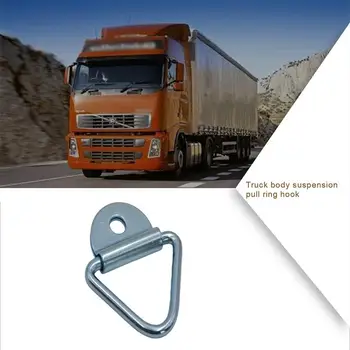 

Truck Body Suspension Pull Hook QY-202160 Zinc Plated Lashing Ring Trucks Trailers Vans Boat Horseboxes Stables