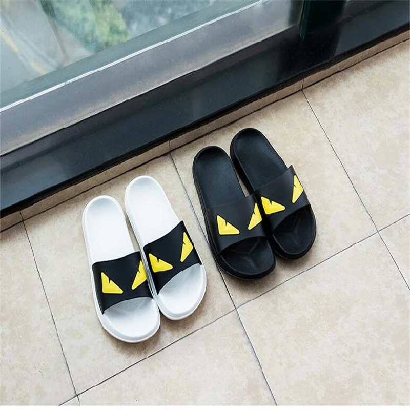 Men's Slippers Women Message Devil Men Shoes Eyes Flip Flops Cartoon Male Sandals Two Different Soles Summer Couples Man
Men's Slippers Women Message Devil Men Shoes Eyes Flip Flops Cartoon Male Sandals Two Different Soles Summer Couples Man