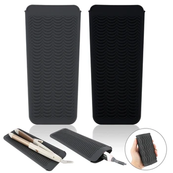 New 2PC Insulation Mat Silicone Non-slip Heat Resistant Insulation Pad Heat Proof Mat To Hair Curler Hair Straightener Hair Iron
New 2PC Insulation Mat Silicone Non-slip Heat Resistant Insulation Pad Heat Proof Mat To Hair Curler Hair Straightener Hair Iron